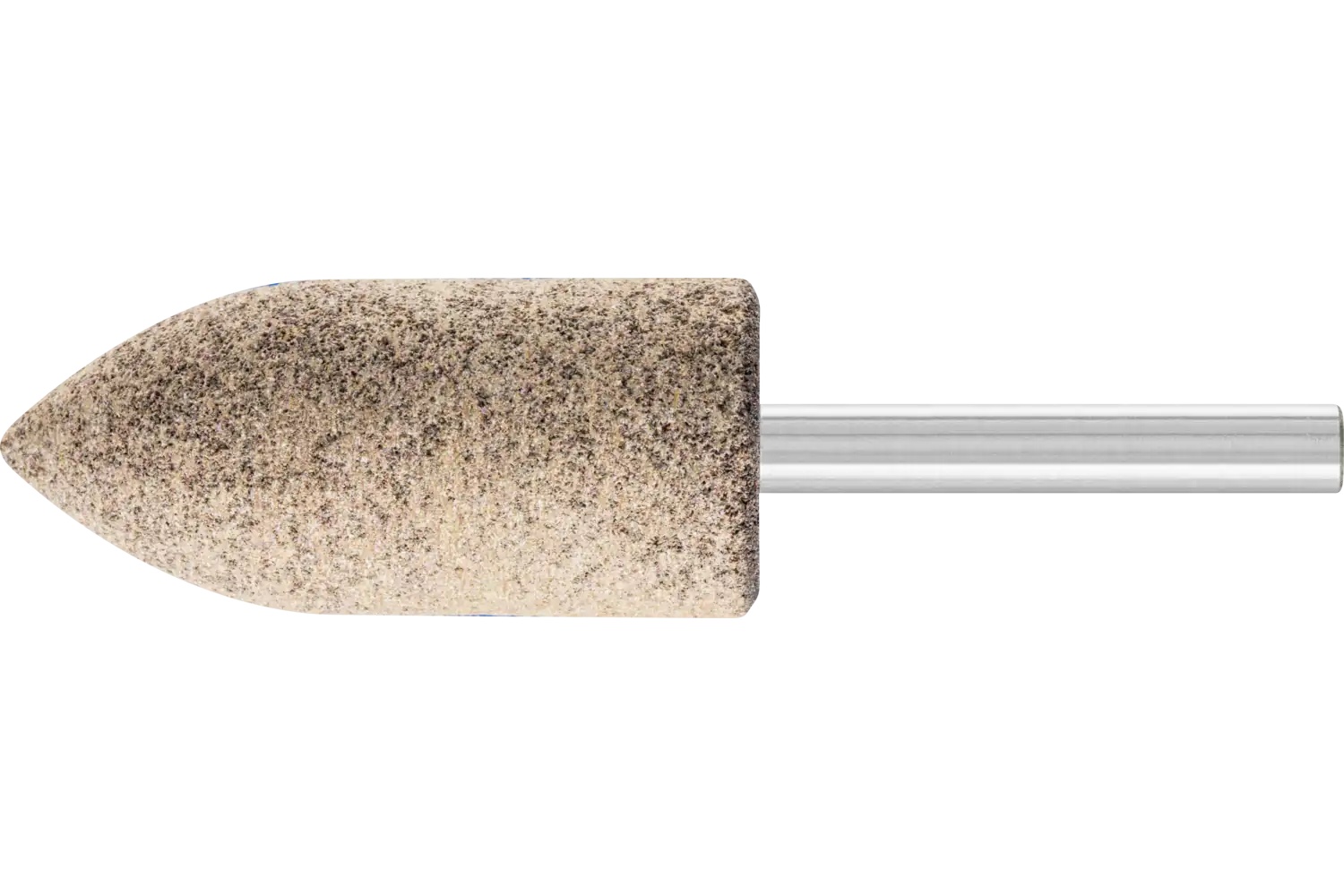 Picture of Pferd Resin Mounted Point, Inox, 7/8" x 2, 30 Grit, A11, Aluminum Oxide, 1/4" Shank